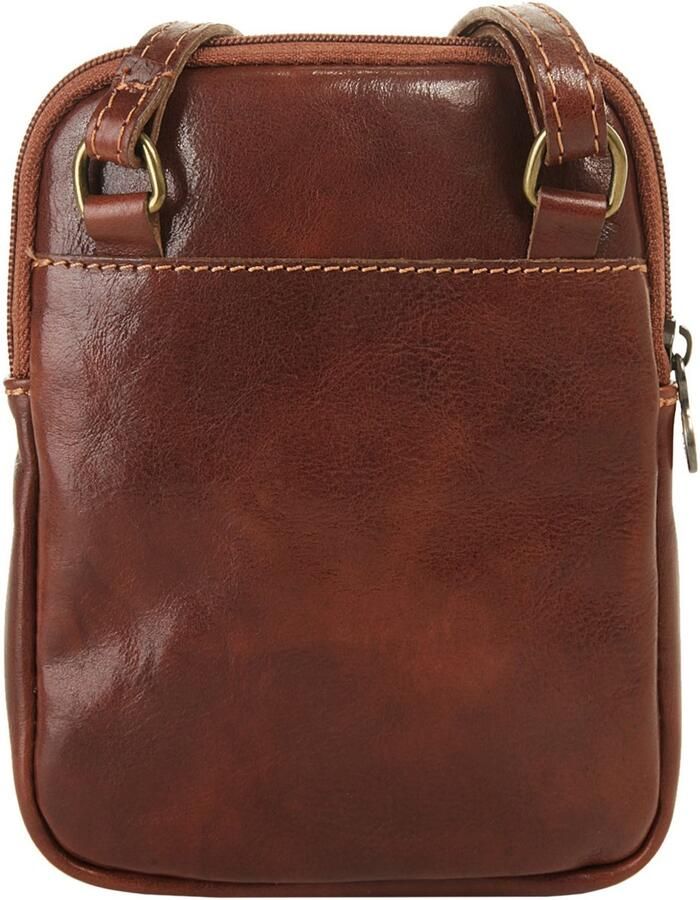 Piké Schoudertas echt leer made in italy - Foto 3