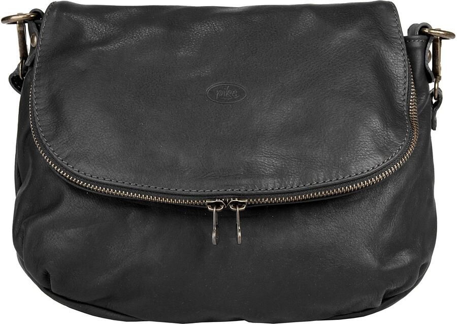 Piké Schoudertas echt leer made in italy - Foto 6