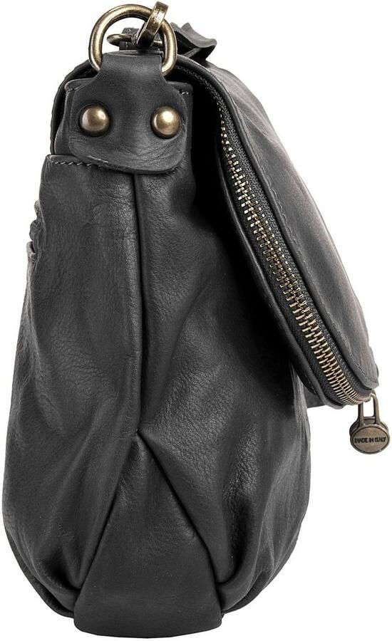 Piké Schoudertas echt leer made in italy - Foto 3