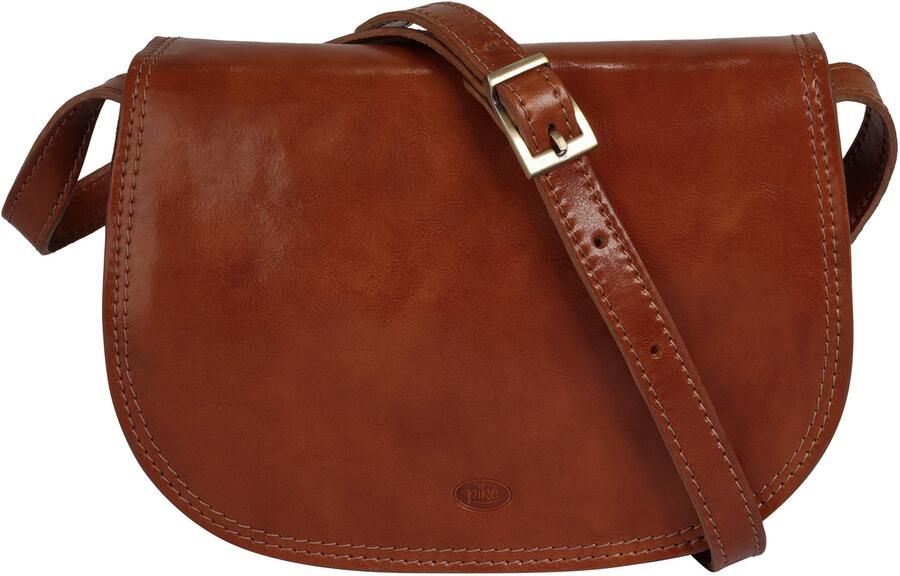 Piké Schoudertas echt leer made in italy - Foto 7