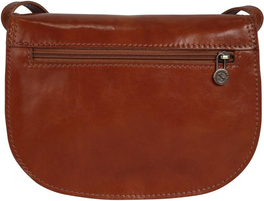 Piké Schoudertas echt leer made in italy - Foto 4