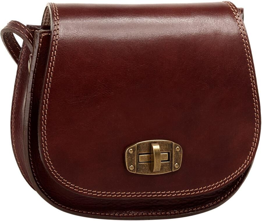 Piké Schoudertas echt leer made in italy - Foto 3