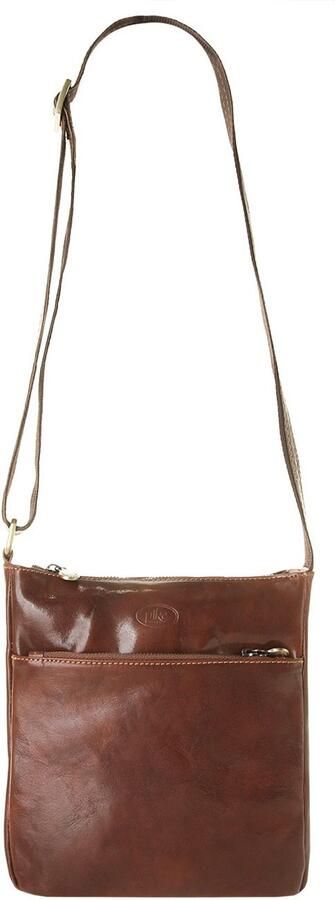 Piké Schoudertas echt leer made in italy - Foto 4