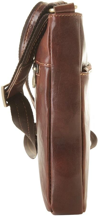 Piké Schoudertas echt leer made in italy - Foto 3