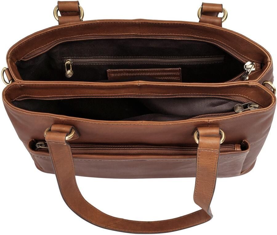 Piké Shopper echt leder