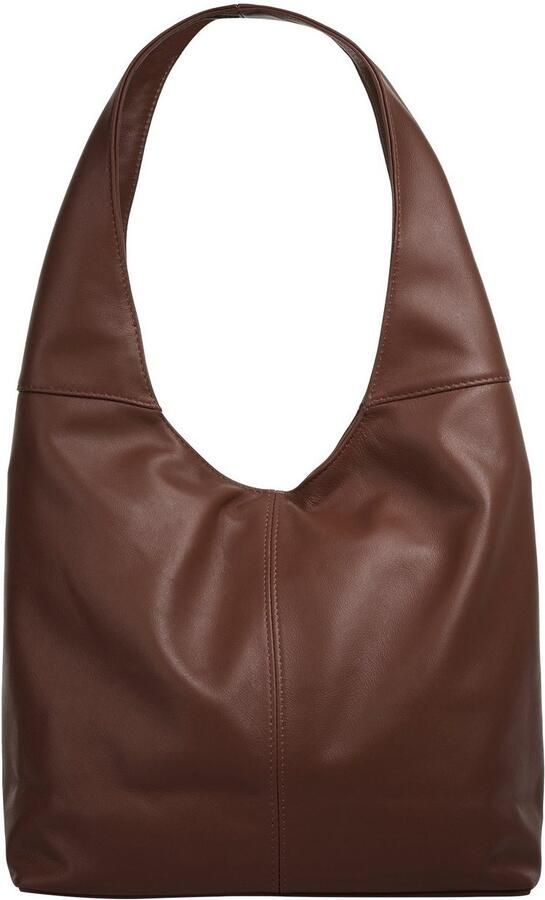 Piké Shopper echt leer made in italy - Foto 2