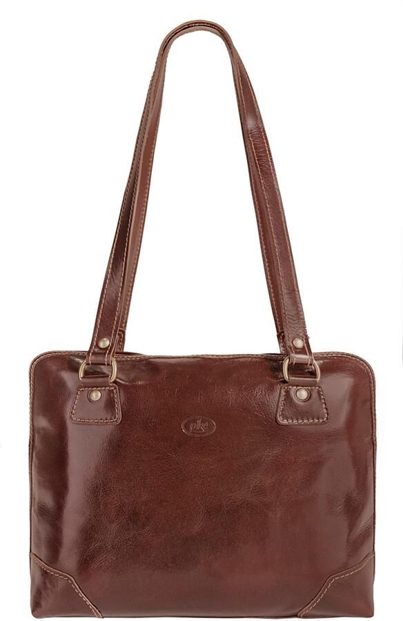 Piké Tas echt leer made in italy - Foto 8