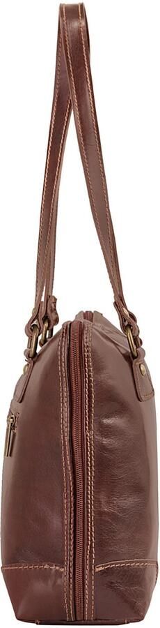 Piké Tas echt leer made in italy - Foto 7