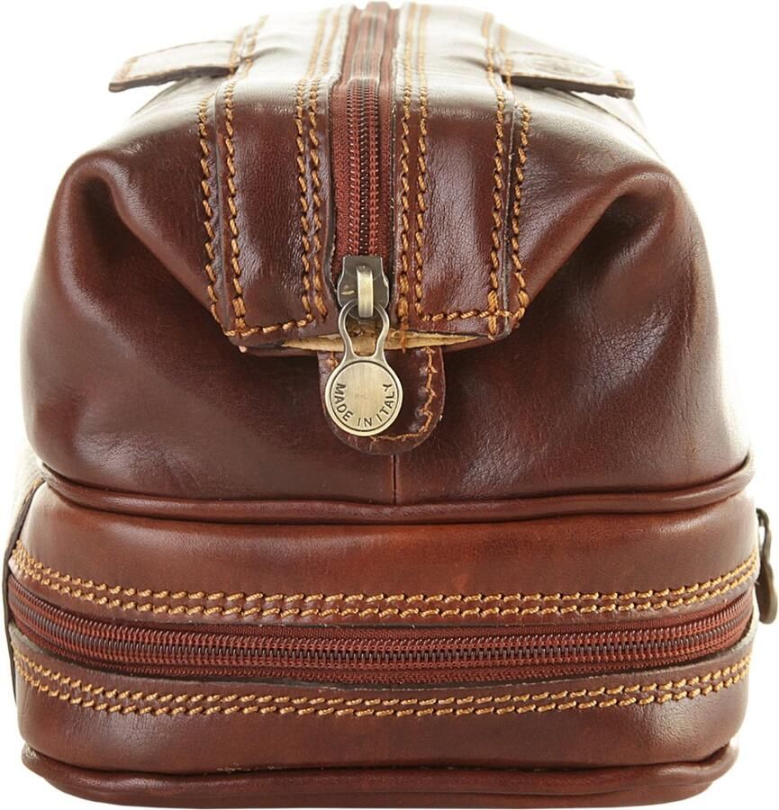 Piké Toilettas echt leer made in italy - Foto 4