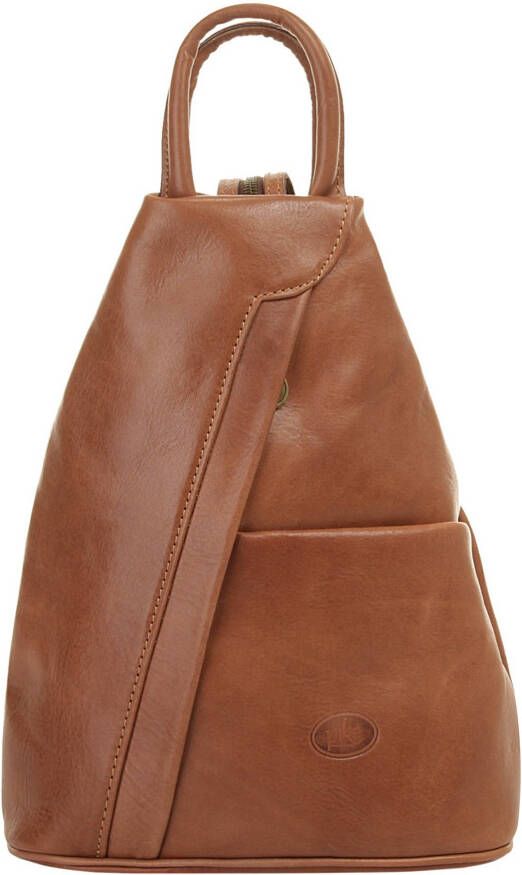 Piké Rugzak echt leer made in italy