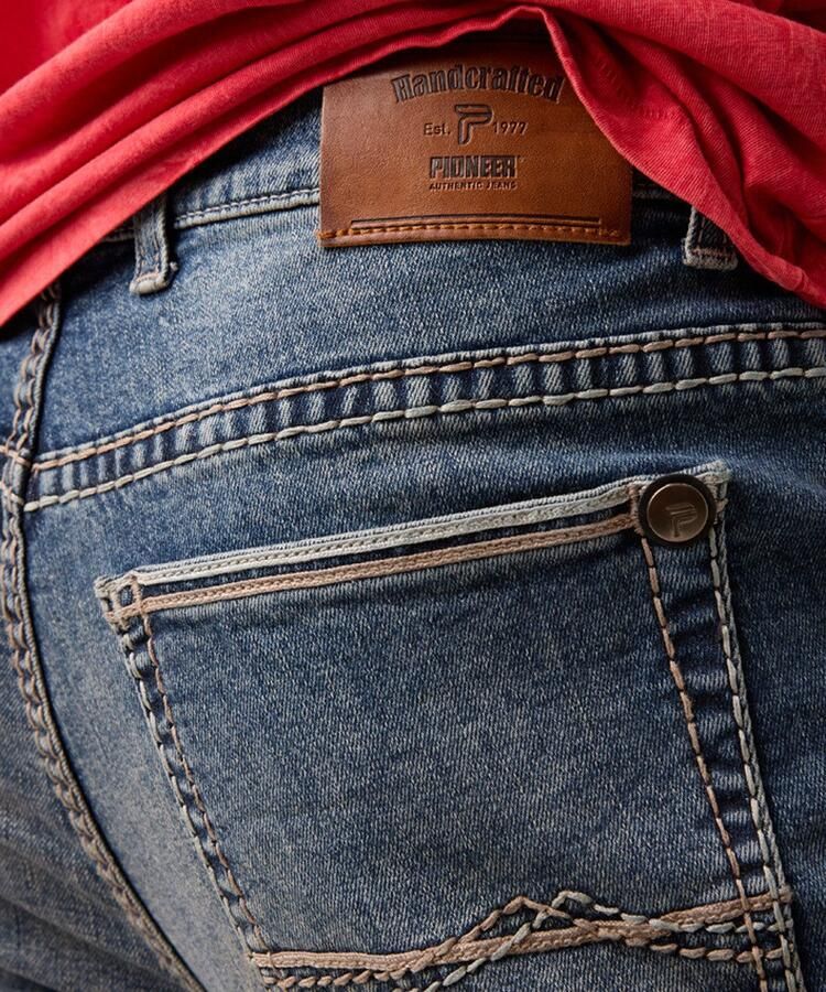 Pioneer Authentic Jeans Straight jeans Rando dikke naden - Foto 2