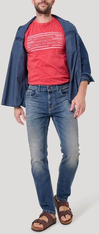 Pioneer Authentic Jeans Straight jeans Rando dikke naden - Foto 5