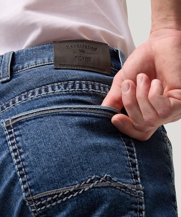 Pioneer Authentic Jeans Straight jeans Rando dikke naden - Foto 2