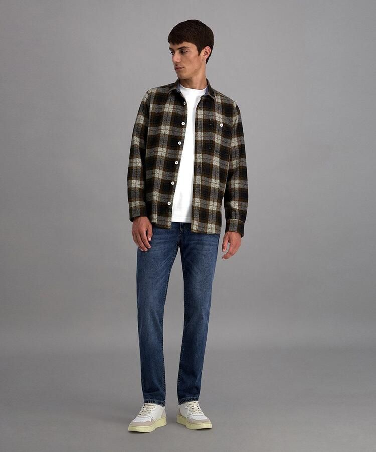 Pioneer Authentic Jeans Straight jeans Rando dikke naden