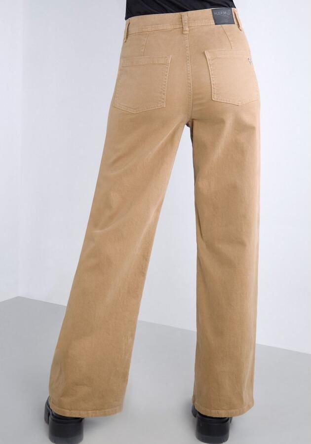 Please Jeans Broek met wijde pijpen van hoogwaardige katoenmix met stretch - Foto 15