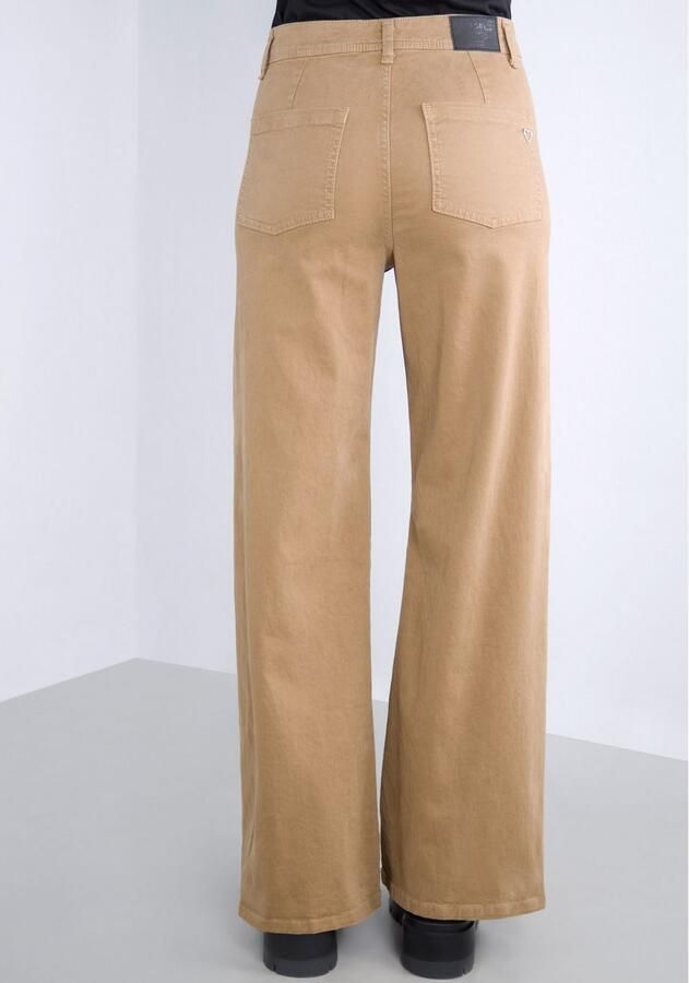 Please Jeans Broek met wijde pijpen van hoogwaardige katoenmix met stretch - Foto 4