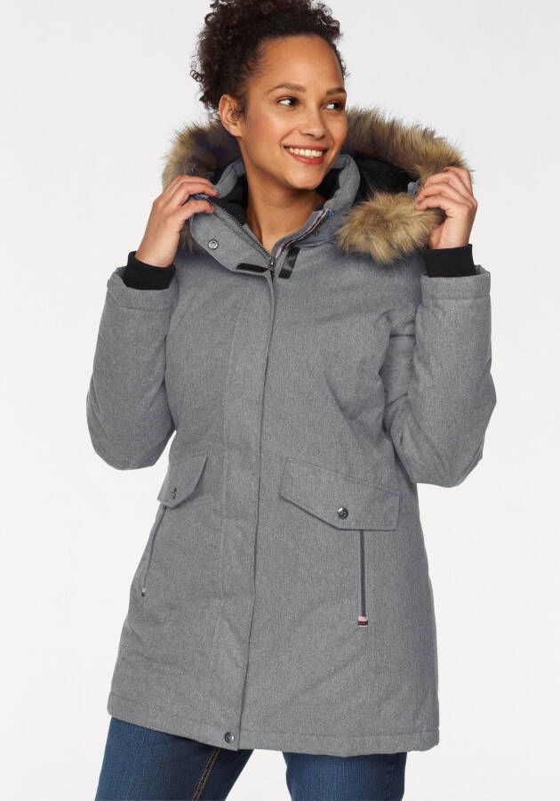 Polarino Functionele parka Waterafstotend winddicht en ademend