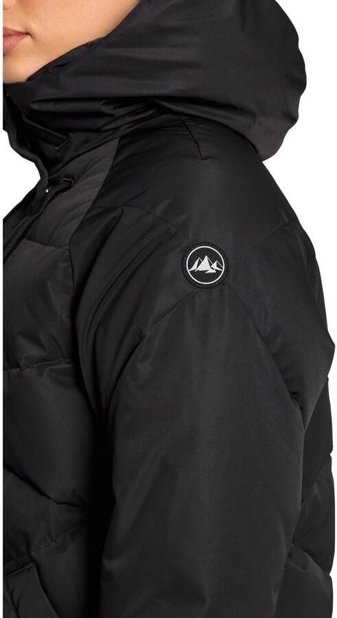 Polarino Donsjack voor koude temperaturen ademend met capuchon met koord - Foto 6