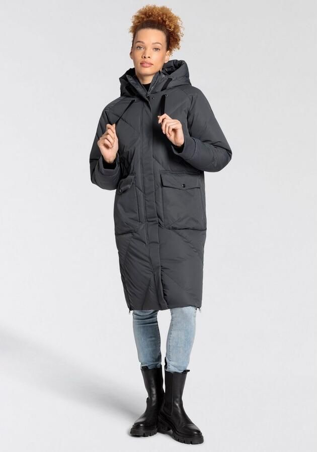 Polarino Donsjas in oversized-fit waterafstotend ademend & isolerend - Foto 2