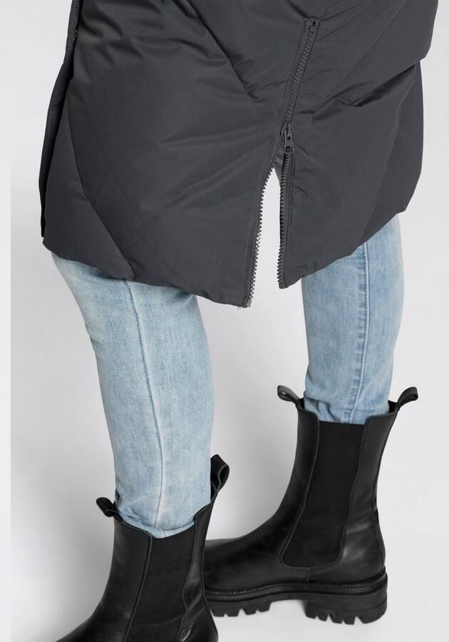 Polarino Donsjas in oversized-fit waterafstotend ademend & isolerend - Foto 4