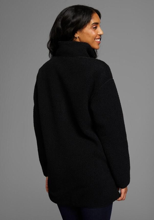 Polarino Fleecejack Teddy fleece jas oversized