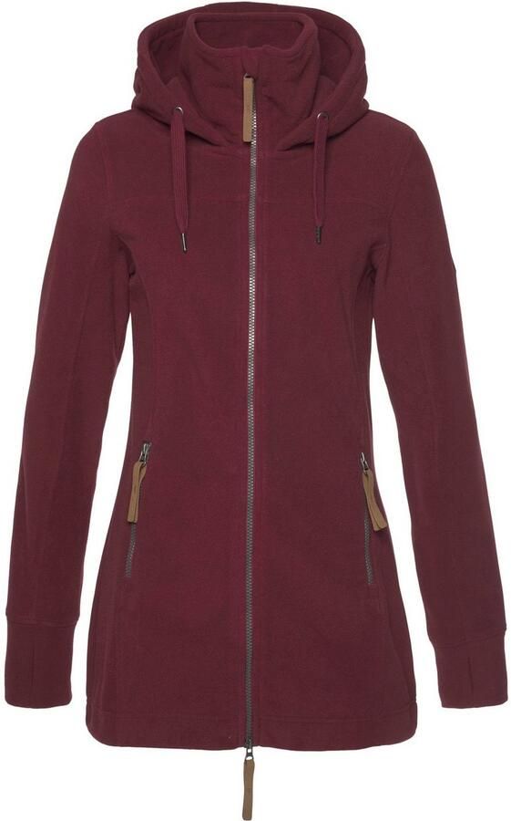 Polarino Fleecejack van fleece ademend sneldrogend - Foto 6