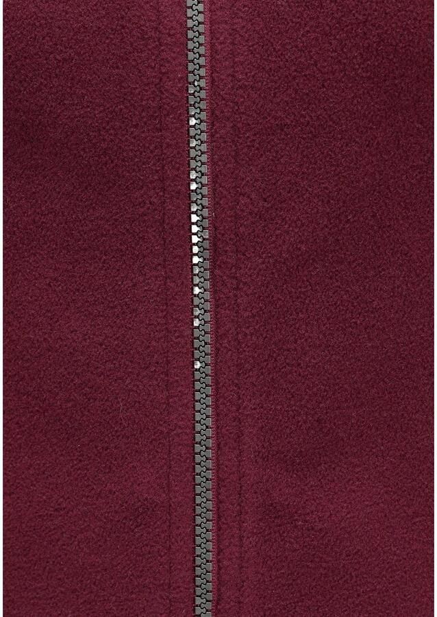 Polarino Fleecejack van fleece ademend sneldrogend