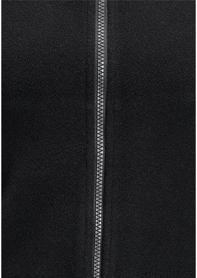 Polarino Fleecejack voor koude dagen van fleece casual look