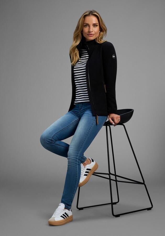 Polarino Fleecejack voor koude dagen van fleece casual look - Foto 3