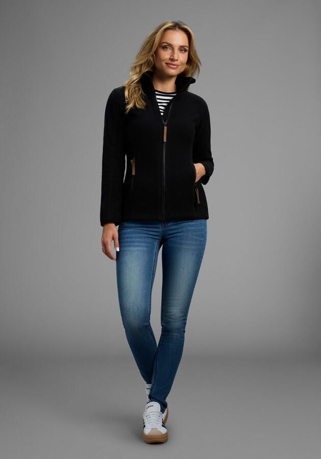 Polarino Fleecejack voor koude dagen van fleece casual look - Foto 5