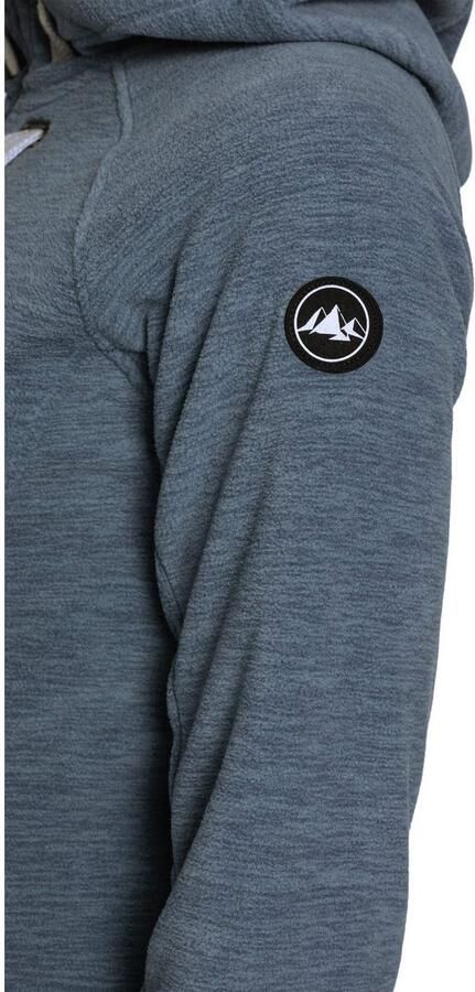 Polarino Fleecejack voor koude dagen van fleece met capuchon ademend - Foto 5