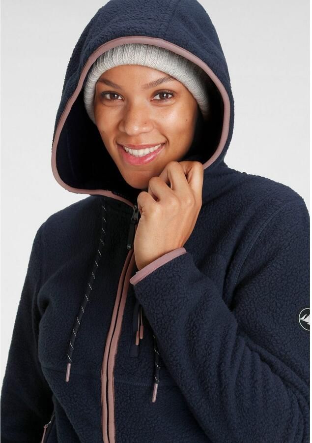 Polarino Fleecejack voor koude dagen van fleece modieuze stijl - Foto 2