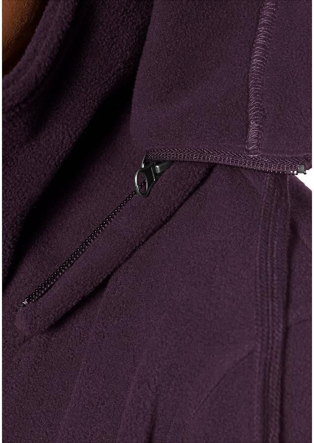 Polarino Fleecejack voor koude dagen van fleece sportieve stijl ademend