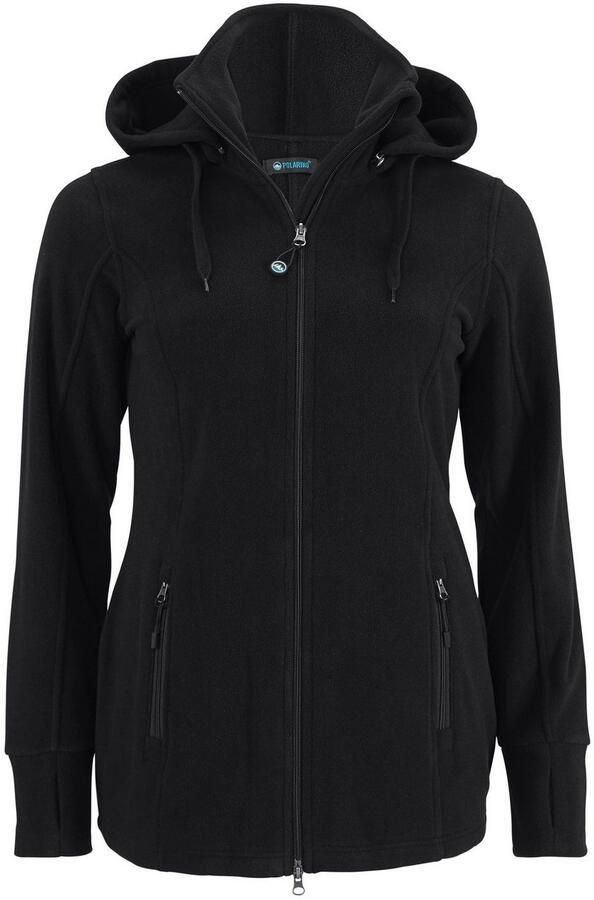 Polarino Fleecejack voor koude dagen van fleece sportieve stijl ademend - Foto 7