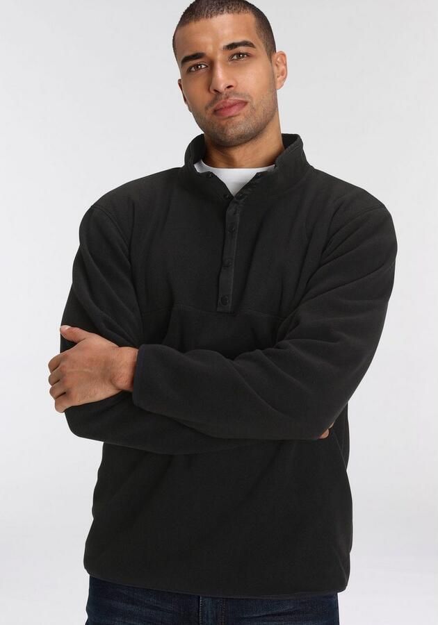 Polarino Fleecetrui sportieve stijl met rits van ade d materiaal - Foto 4