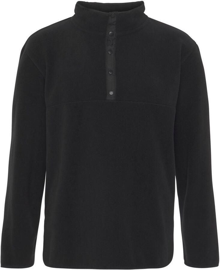 Polarino Fleecetrui sportieve stijl met rits van ade d materiaal