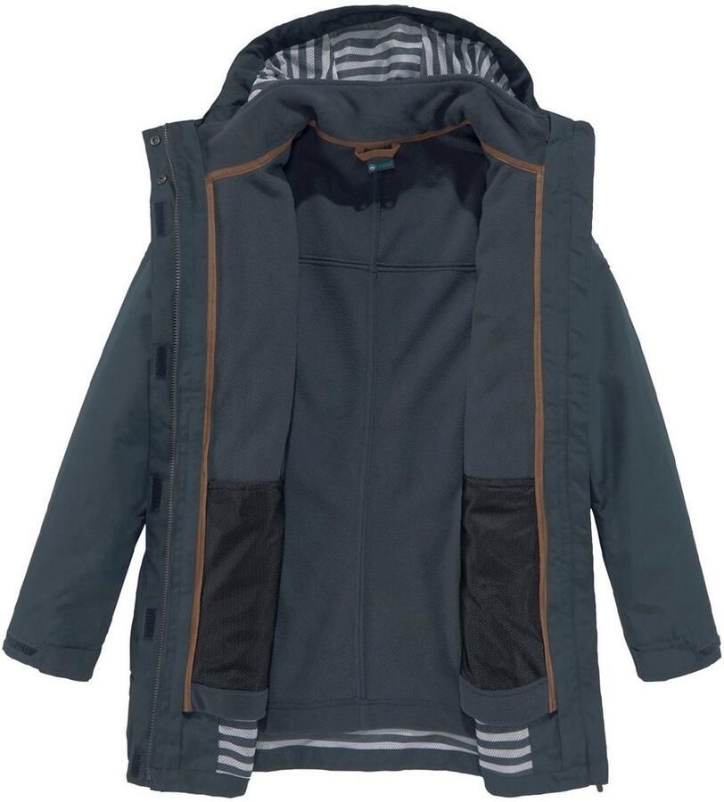 Polarino Functionele 3-in-1-parka ademend winddicht waterdicht met 2-weg rits (2 stuks) - Foto 1