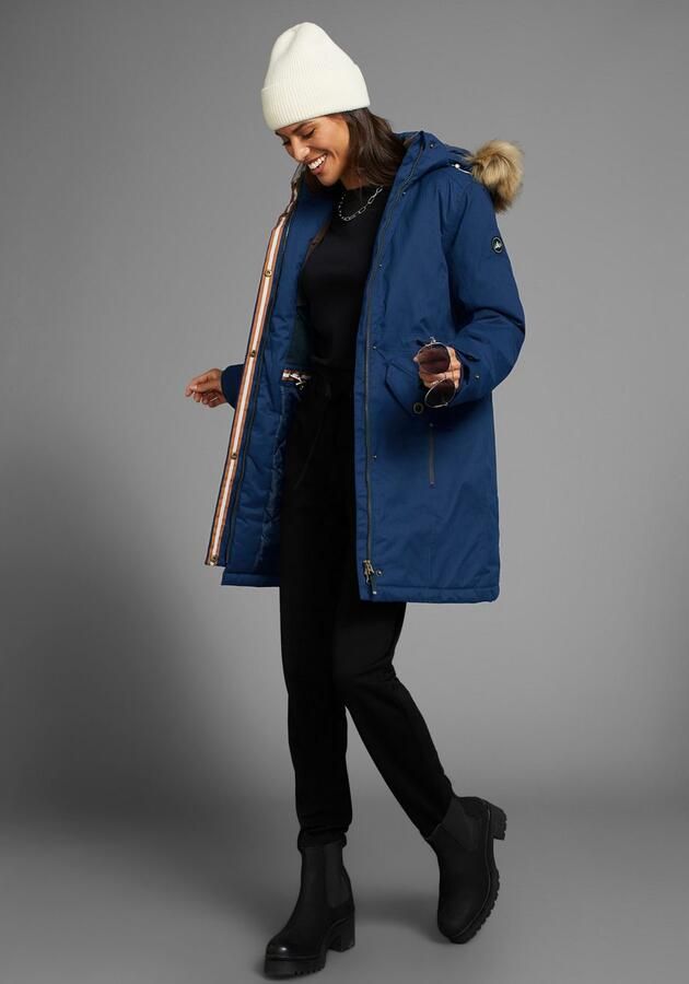 Polarino Functionele parka Ademend winddicht en waterdicht. Warm gewatteerd. - Foto 3