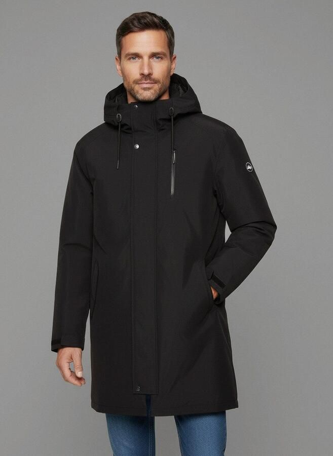 Polarino Functionele parka Nordgren ade d waterdicht winddicht met gevoerde capuchon