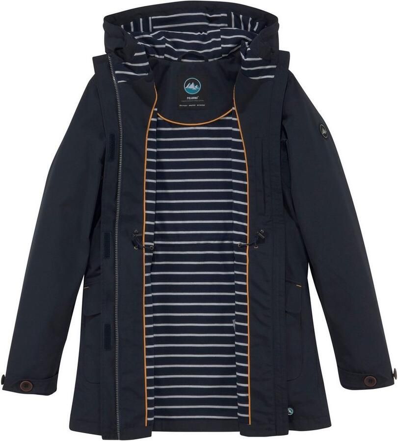 Polarino Functionele parka Waterafstotend & winddicht ademend