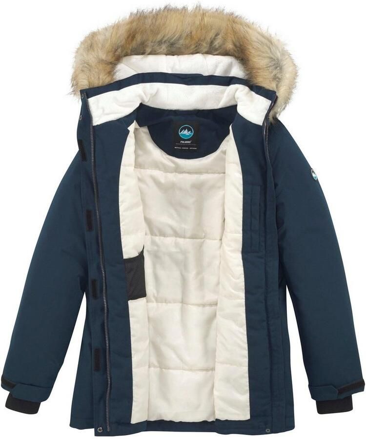 Polarino Functionele parka Waterafstotend winddicht en ademend