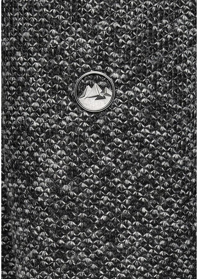 Polarino Gebreide jas ademend en warmte-isolerend. gebreide look aan de buitenkant fleece aan de binnenkant. - Foto 2