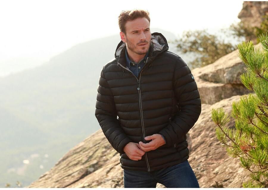 Polarino Gewatteerde jas Ade d winddicht waterafstotend - Foto 4