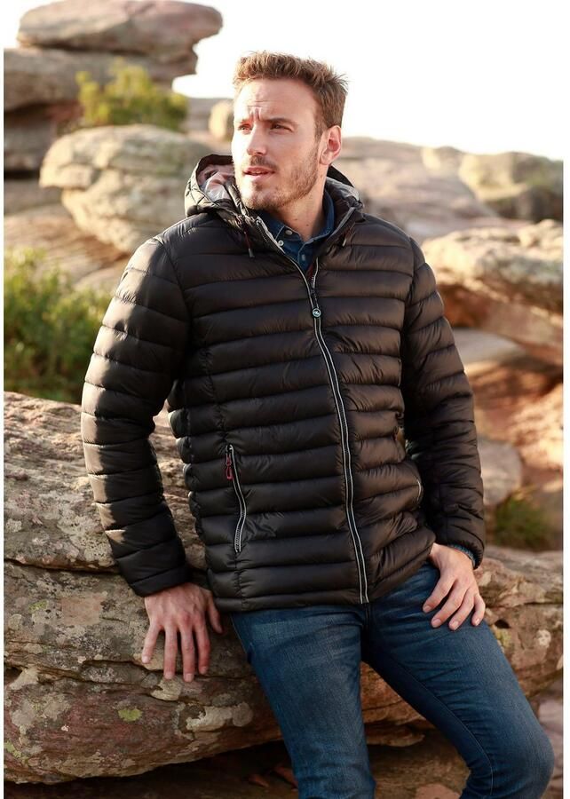 Polarino Gewatteerde jas Ade d winddicht waterafstotend - Foto 3