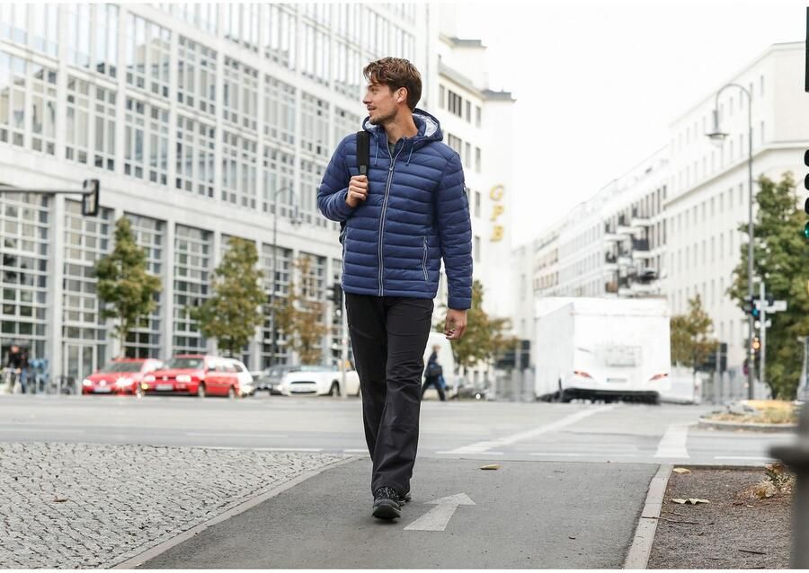 Polarino Gewatteerde jas Ade d winddicht waterafstotend - Foto 6