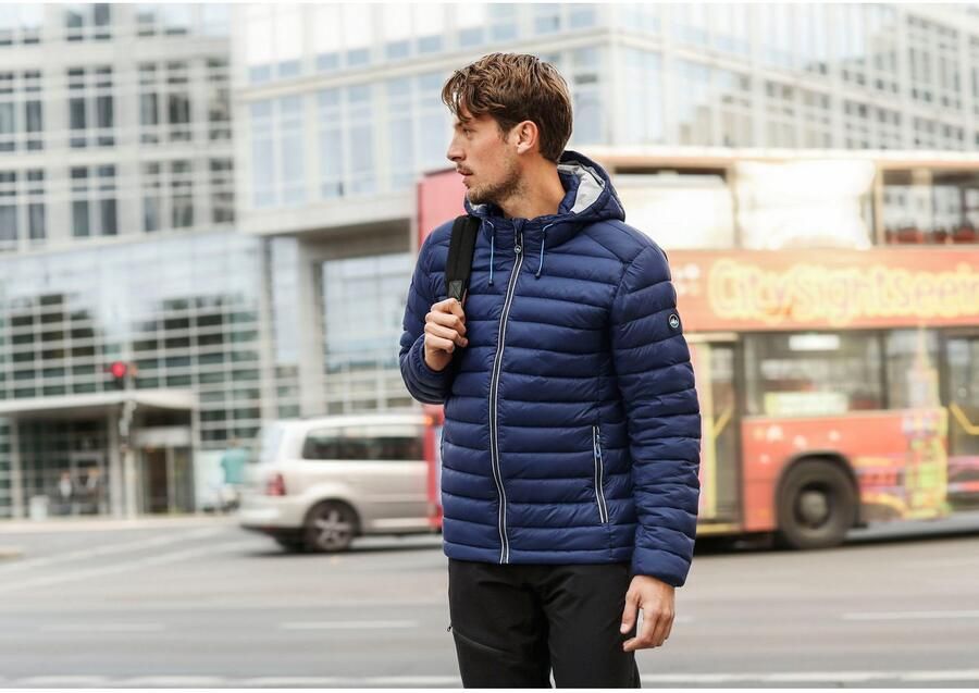 Polarino Gewatteerde jas Ade d winddicht waterafstotend - Foto 10