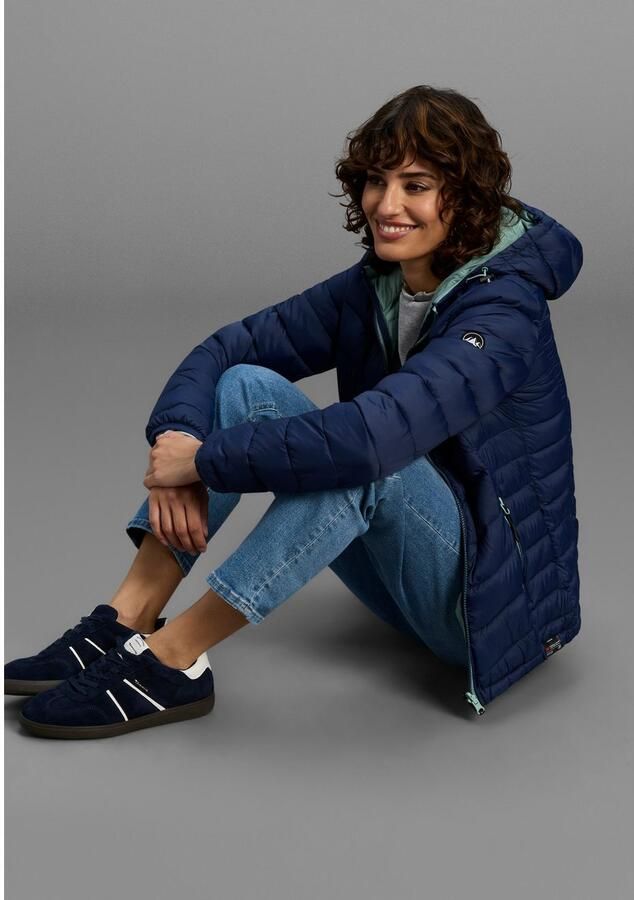 Polarino Gewatteerde jas Tussenjas voor koele dagen van licht geweven materiaal - Foto 2