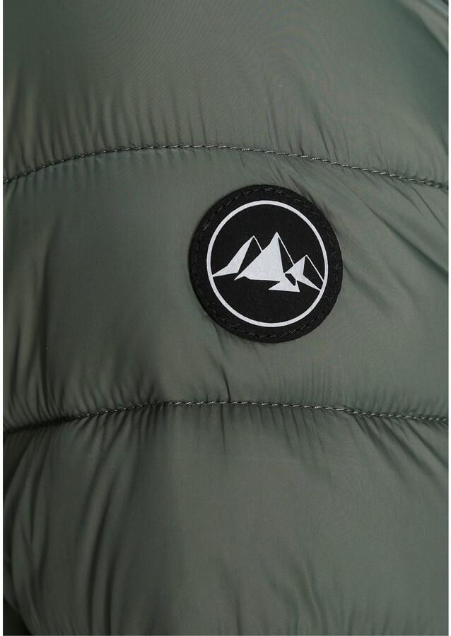 Polarino Gewatteerde jas voor koele dagen van licht geweven materiaal waterafstotend - Foto 3