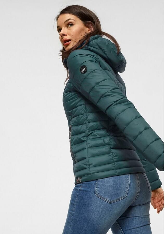 Polarino Gewatteerde jas Tussenjas voor koele dagen van licht geweven materiaal - Foto 4