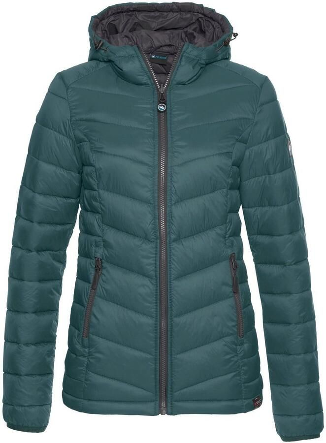 Polarino Gewatteerde jas Tussenjas voor koele dagen van licht geweven materiaal - Foto 2